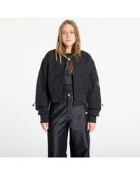adidas Originals - Bomber Adidas By Stella Mccartney Truenature Woven Bomber Cropped Jacket - Lyst