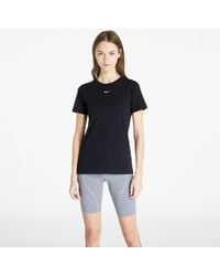 Nike - Sportswear essential tee crew lbr black/ white - Lyst