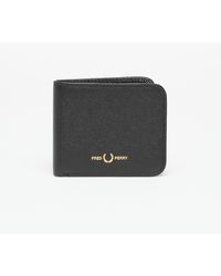 Fred Perry - Scotchgrain leather bwallet universal - Lyst