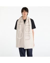 Calvin Klein - Foulard bold logo 2-tone wool scarf universal - Lyst