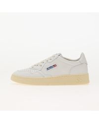 Autry - Sneakers Medalist Low Wom Leat/ Leat Wht/ Wht Eur - Lyst
