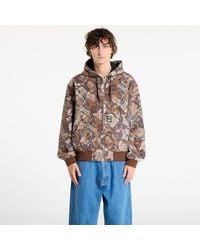 Obey - Giacca Obey Gen Zip Up Jacket Fence Camo Muti - Lyst