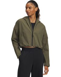 Under Armour - Unstoppable Woven Ripstop Jacket Marine Od - Lyst