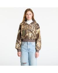 Nike - Felpa Brooklyn Fleece Realtree Mod Crop Full-Zip Hoodie Ail/ Ail - Lyst