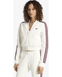 adidas - Sweatshirt Adidas V-Neck Superstar Track Top - Lyst