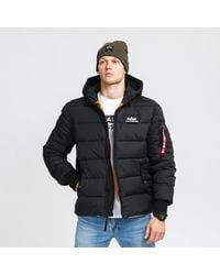 Alpha Industries - Jacke Alpha Industries Hooded Puffer Alpha Fd - Lyst