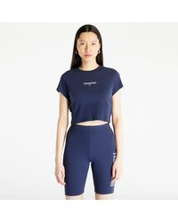 Tommy Hilfiger Baby Crop Essential T-Shirt Twilight Navy - Blau