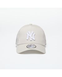 KTZ - New York Yankees 9forty Trucker Stone/ White - Lyst