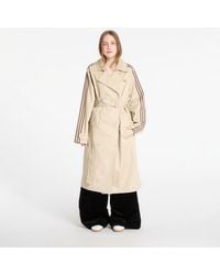 adidas Originals - Jas Adidas Trench Coat Twill - Lyst