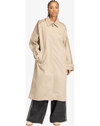 adidas Originals - Jas Adidas Mac Coat Khaki Three/ Khaki Six - Lyst