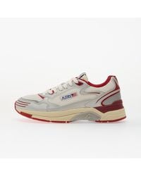 Autry - Baskets hyperway low wom mesh/ mir silv/ red eur 36 - Lyst