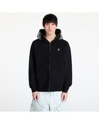 A Bathing Ape - Sweatshirt One Point Ape Head Shark Relaxed Fit Full Zip Hoodie M - Lyst