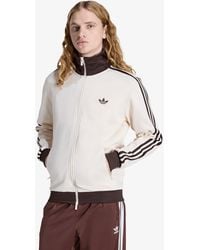 adidas Originals - Sweatshirt Adidas Classic Track Top Wonder/ Aurora Coffee - Lyst