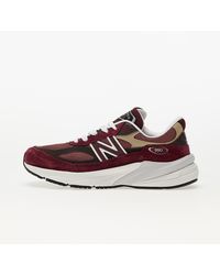 New Balance - Sneakers 990 V6 Made In Usa Burgundy/ Tan Us 5 - Lyst