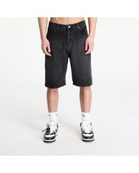 Daily Paper - Shorts Laser Monogram Denim Shorts - Lyst
