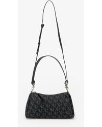 Calvin Klein - Jeans Drop Monogram Sm Shoulder Bag Svart - Lyst