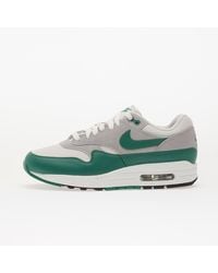 Nike - Sneakers Air Max 1 Ess Platinum Tint/ Evergreen Aura-Lt Smoke Eur - Lyst
