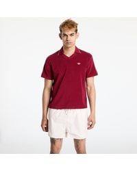adidas Originals - T-Shirt Adidas X Wales Bonner Tlg Polo/ Collegiate Burgundy - Lyst