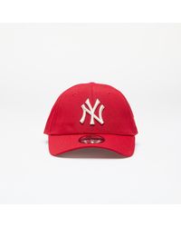 KTZ - New York Yankees Mlb Repreve 9forty Adjustable Cap Scarlet/ Stone - Lyst