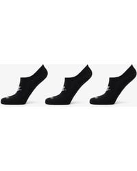 Nike - Everyday plus cushioned footie 3-pack socks black/ white - Lyst