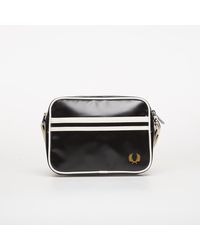 Fred Perry - Sac classic mini shoudler bag black/ ecru universal - Lyst