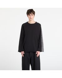 Y-3 - T-Shirt Raw Edge 3 Stripes Short Sleeve T-Shirt - Lyst