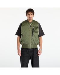Alpha Industries - Gilet Ma-1 Base Vest Sage - Lyst
