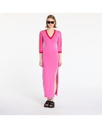 adidas Originals - Adidas adicolor classics 3-stripes maxi dress l - Lyst
