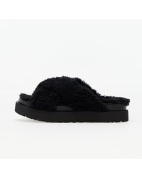 ugg shaggy slides