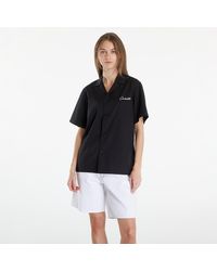 Carhartt - Hemd s/s delray shirt unisex black/ wax s - Lyst