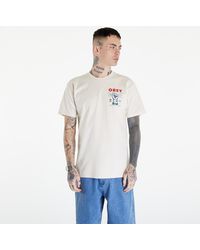 Obey - Obey New Clear Power T-shirt Cream - Lyst