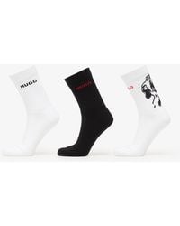 BOSS - Qs Angry Dog Socks 3-Pack - Lyst
