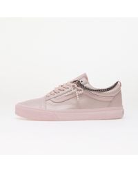 Vans - Baskets old skool pale petal pink/white eur 38.5 - Lyst