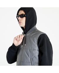 Heron Preston - Ex-ray nylon zip vest grey/ no color - Lyst