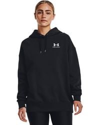 Under Armour - Felpa Icon Fleece Os Hoodie - Lyst
