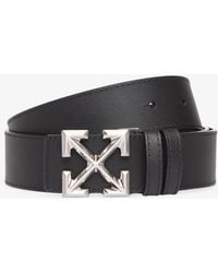 Off-White c/o Virgil Abloh - Ceinture arrow belt rv 35mm quote black/ white 85 - Lyst