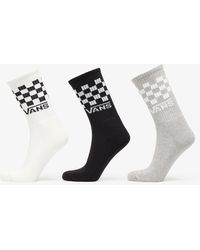 Vans - Classic Check Crew 3-Pack - Lyst