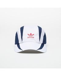 adidas Originals - Adidas road cap white/ night indigo/ better scarlet m - Lyst
