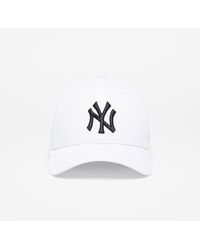 KTZ Cap 9Forty Mlb League Basic New York Yankees White/ Black - Bianco