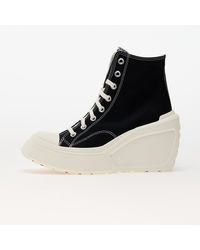 Converse - Sneakers Chuck 70 De Luxe Wedge Black/ Black/ Egret Us 5.5 - Lyst