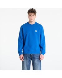 Calvin Klein - Sweatshirt Jeans Ls Eu 350Terry Badge Crewneck Sw - Lyst