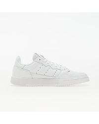 adidas Originals Leather Supercourt Rx Trainers In White - Lyst