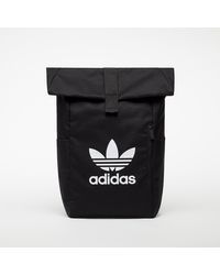 adidas Originals Adidas Adicolor Classic Roll-Top Backpack Black - Schwarz