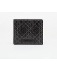 Calvin Klein - Portmoine Emblem Aop Coated Ew Billfold Wallet - Lyst
