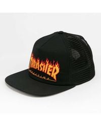 Thrasher - Mütze Flame Logo Mesh Cap - Lyst