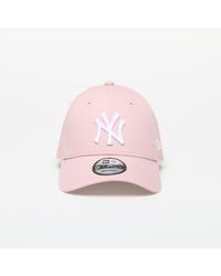 KTZ - New York Yankees League Essential 9forty Adjustable Cap Dirty Rose - Lyst