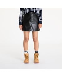 Calvin Klein - Jeans Faux Leather A-Line Skirt - Lyst