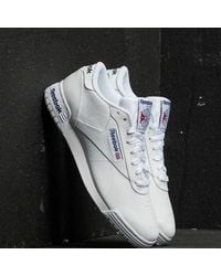 Reebok - Sneakers Ex-O-Fit Lo Clean Logo Int Int- Royal Eur - Lyst