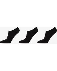 Nike - Everyday Essential No-show Socks 3-pack Black/ White - Lyst