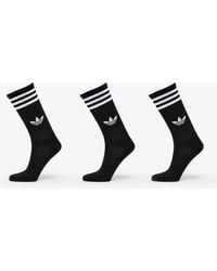 adidas Originals - Socken Adidas 3-Stripes High Crew Socks 3-Pack/ Lucid/ Lucid - Lyst